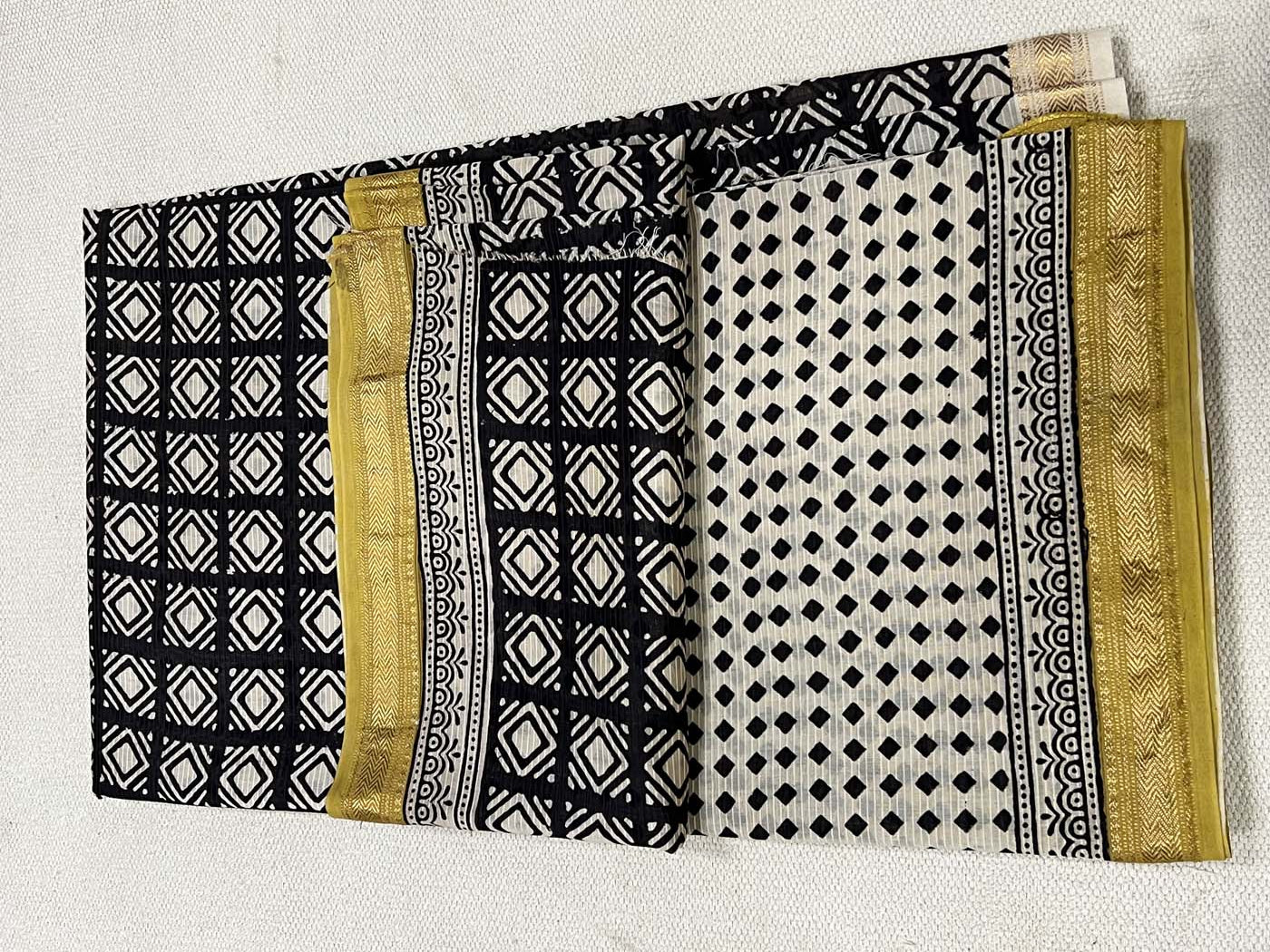 Unstitched Cotton Silk Suit Set
