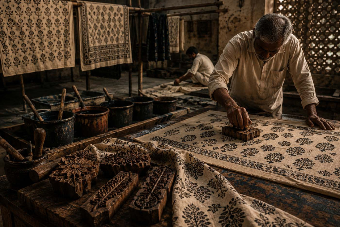 The Hidden Work Behind Traditional Hand Block Printing