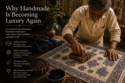 Why Handmade Is Becoming Luxury Again: Understanding the Return of Craft and Slow Creation