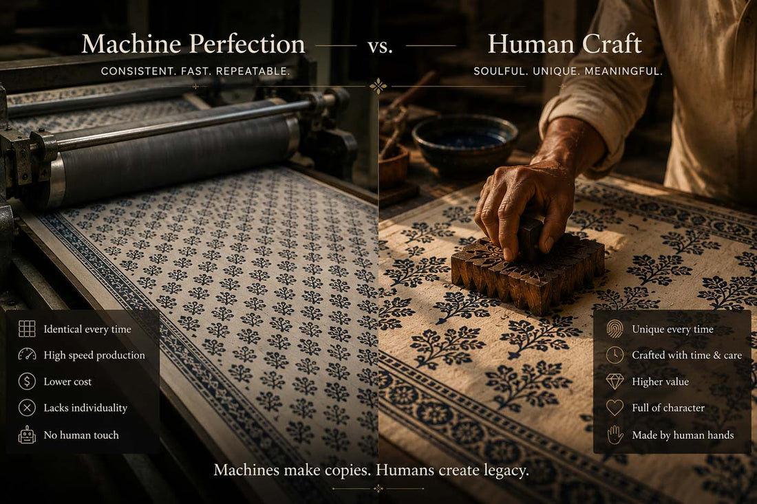 Machine Perfection vs Human Craft: What Makes Handmade Different?