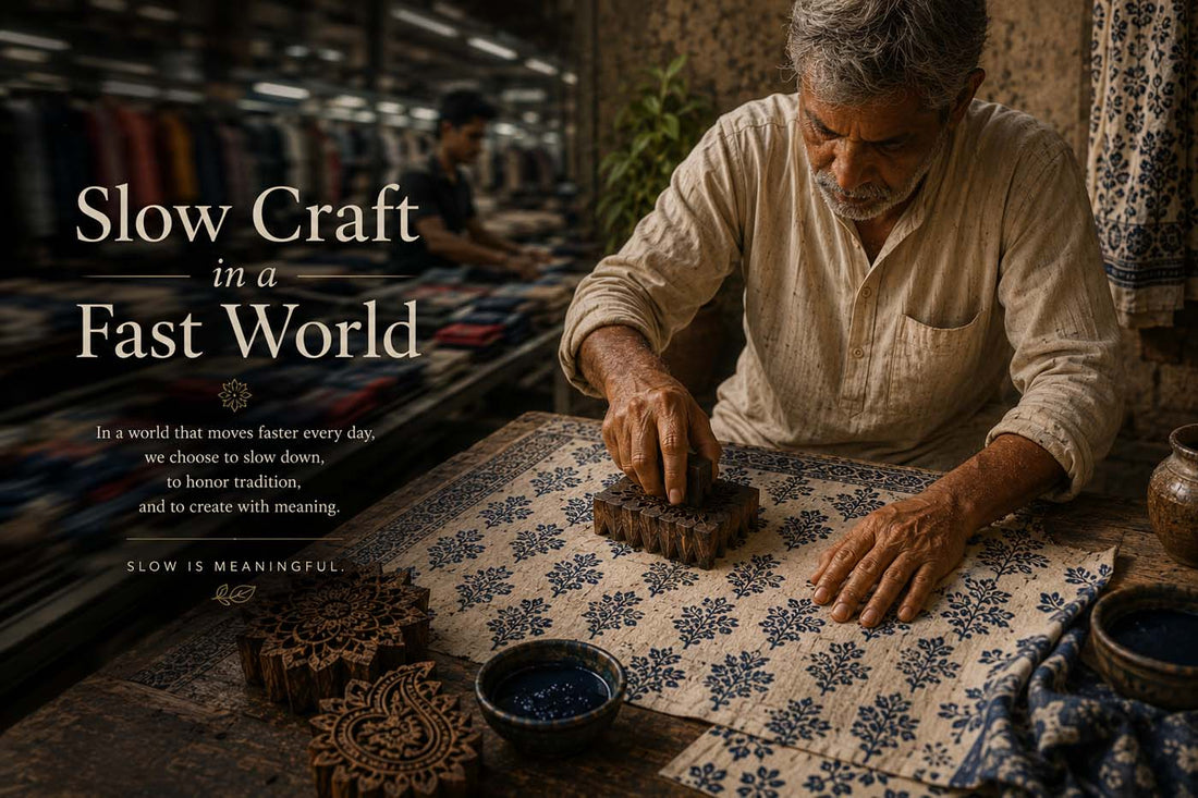 Slow Craft in a Fast World: Why Handmade Still Matters