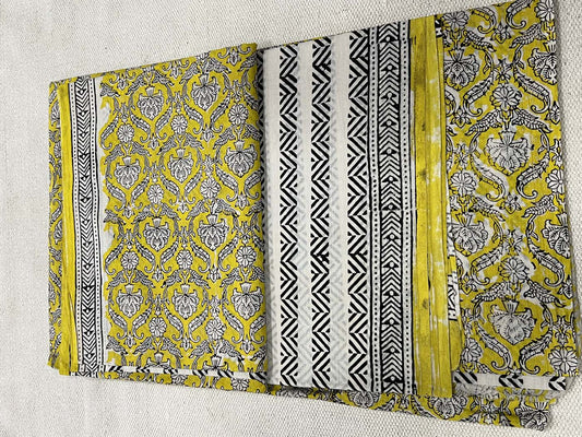 Unstitched Mul Cotton Suit Set