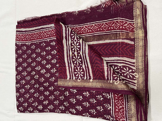 Saree Linen Silk