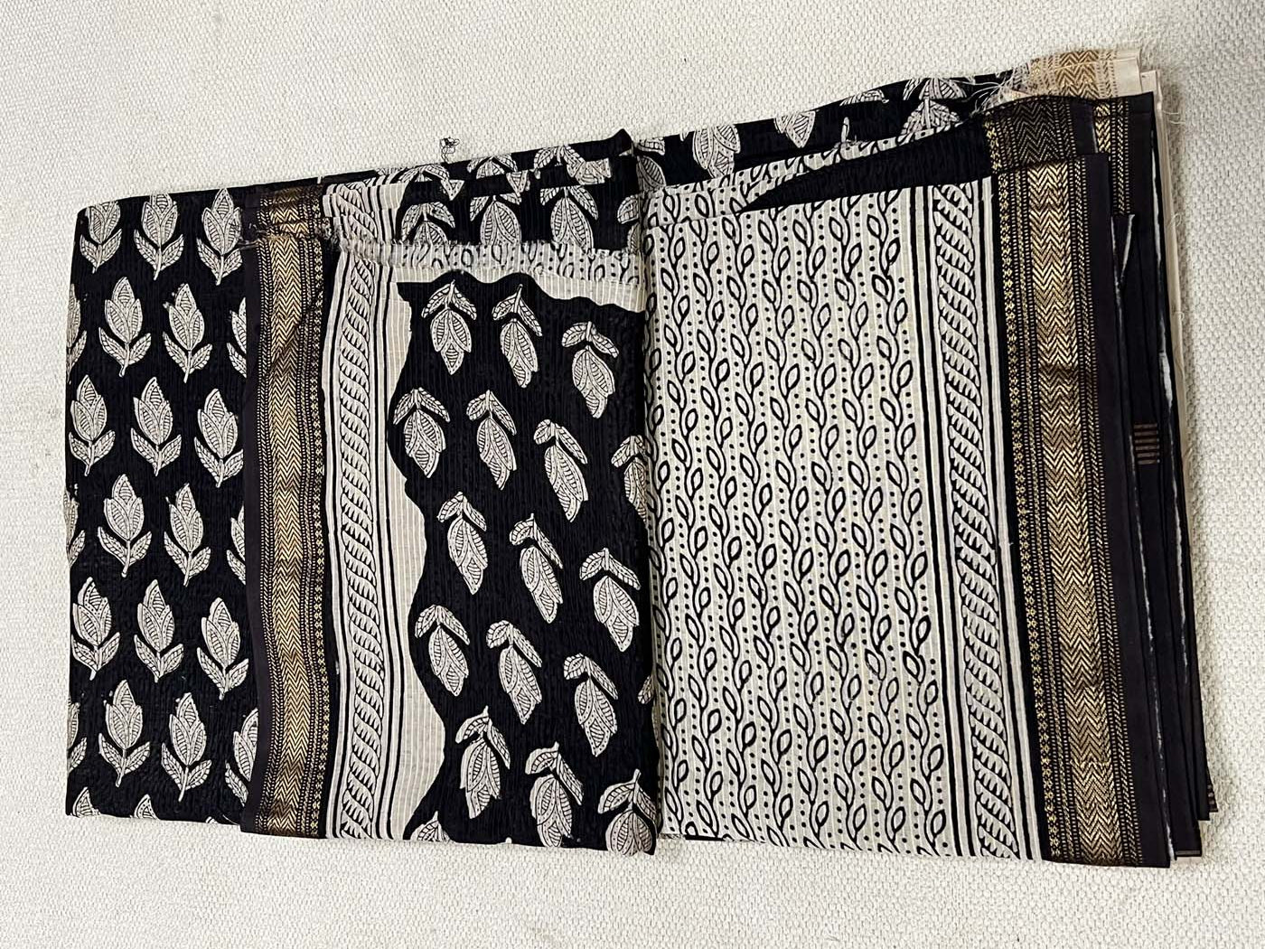 Unstitched Cotton Silk Suit Set