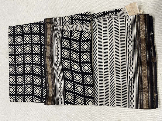 Unstitched Cotton Silk Suit Set