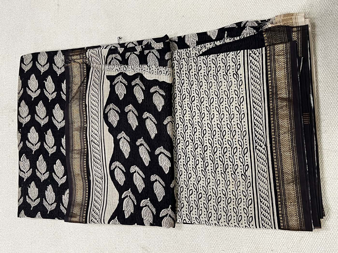 Unstitched Cotton Silk Suit Set
