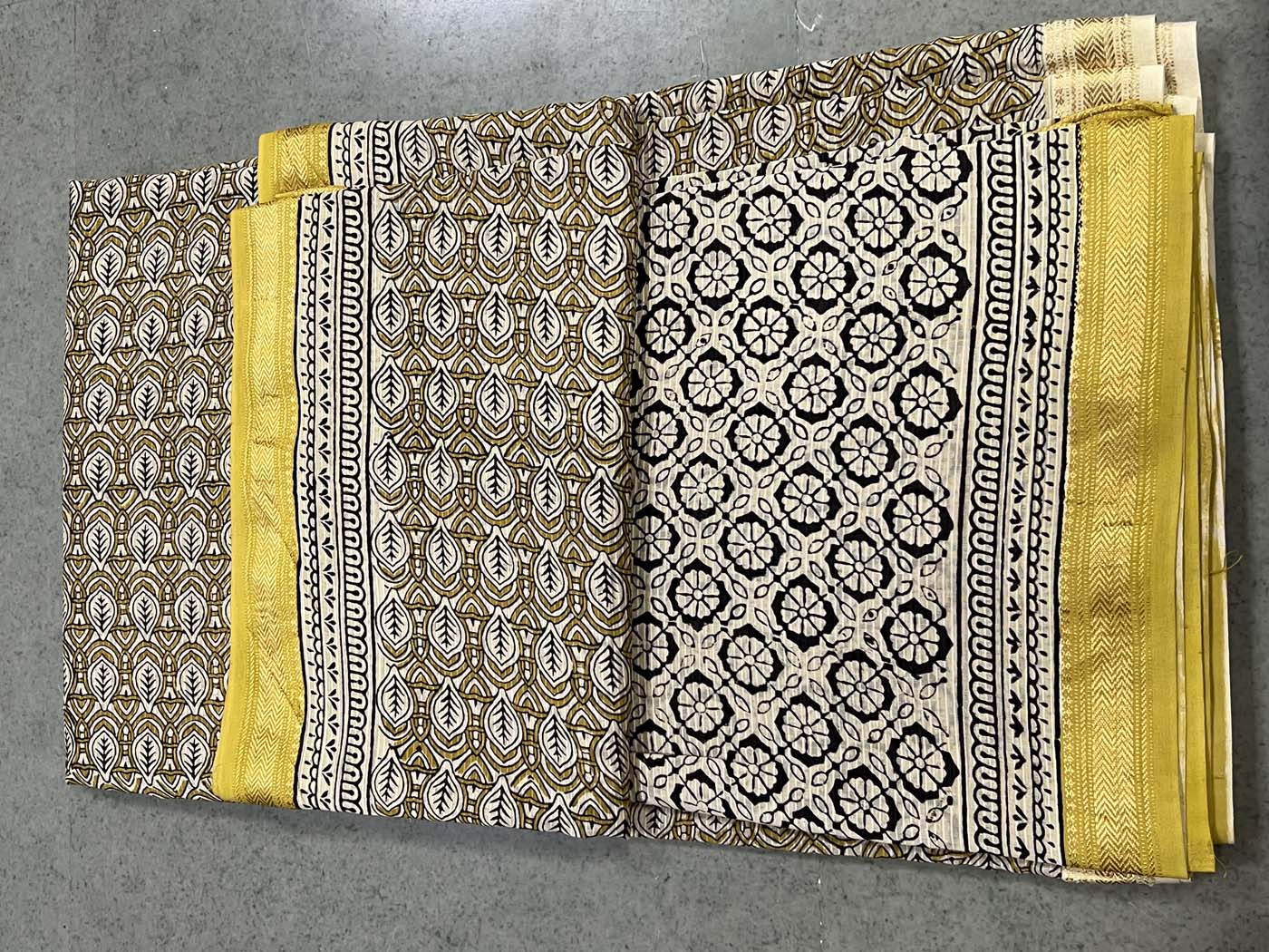 Unstitched Cotton Silk Suit Set