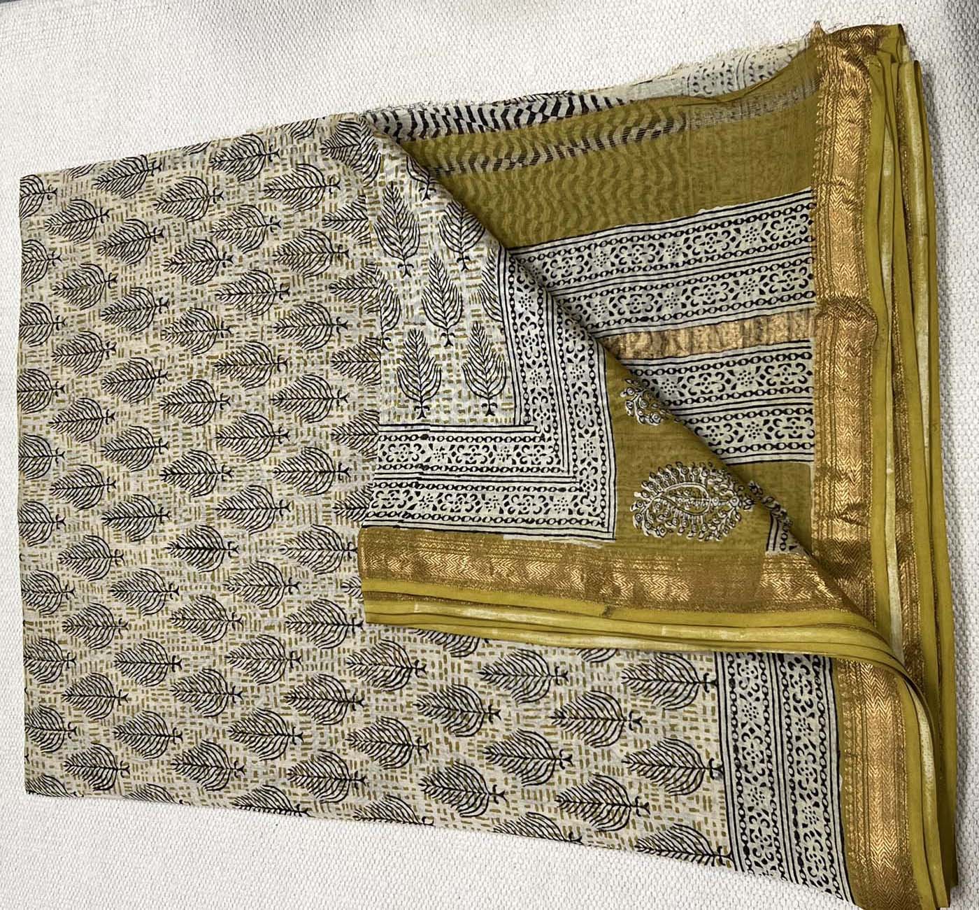 Saree Cotton Silk