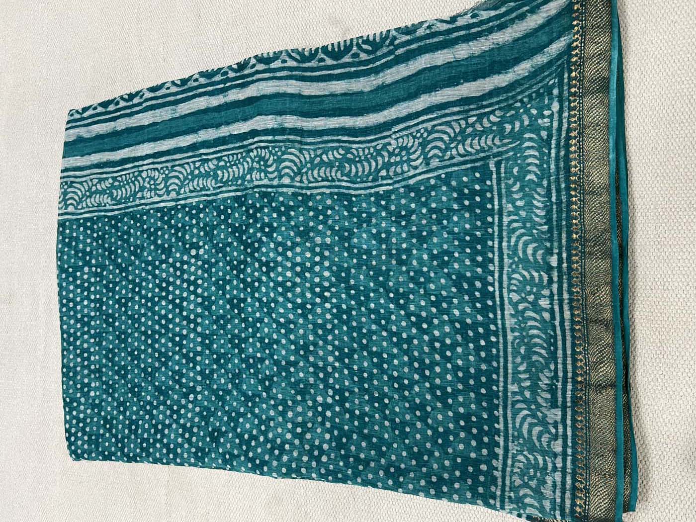 Saree Linen Silk