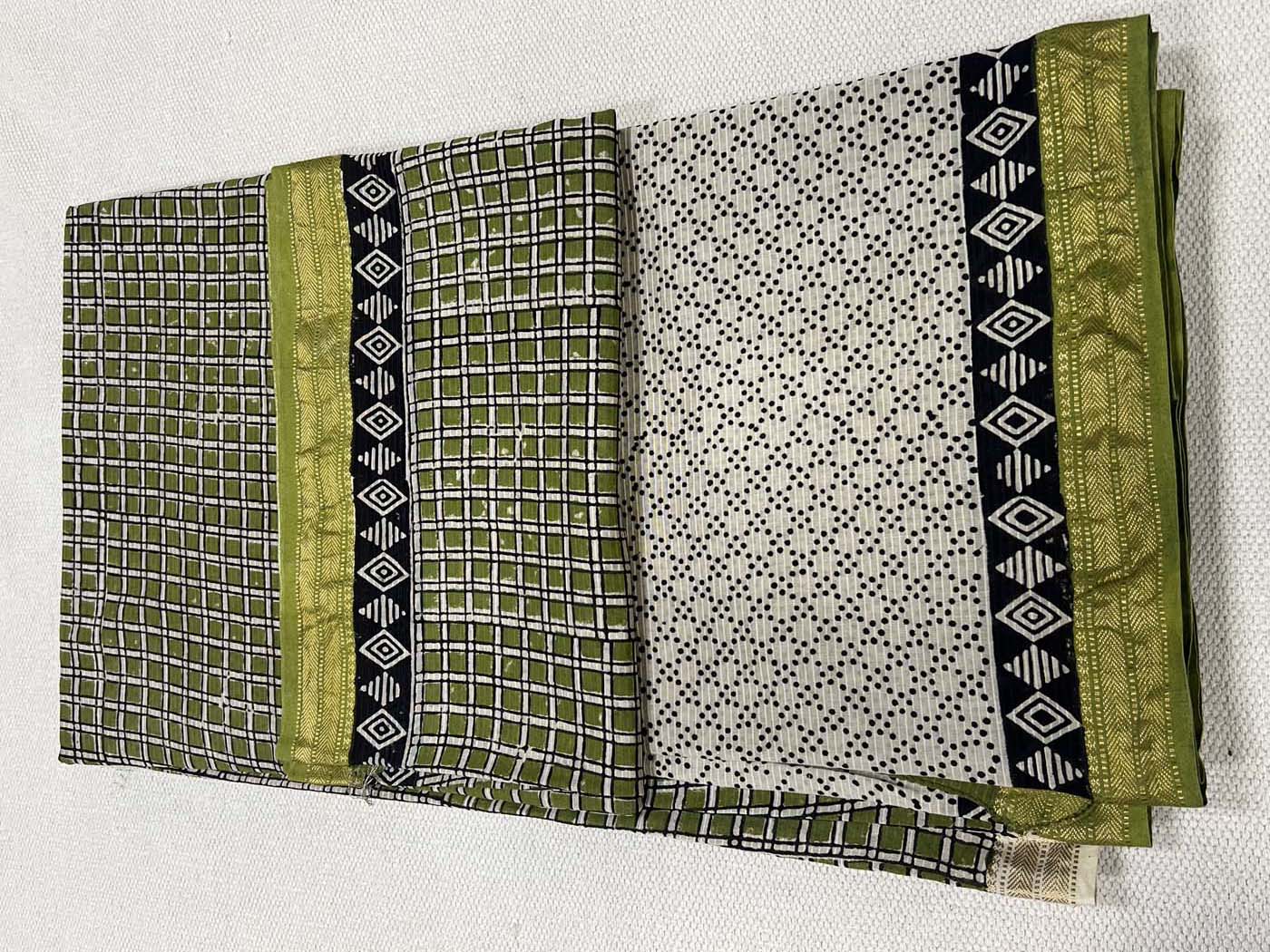 Unstitched Cotton Silk Suit Set