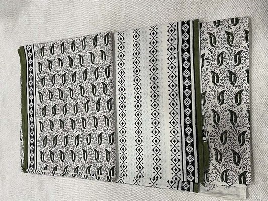 Unstitched Cotton Suit Set