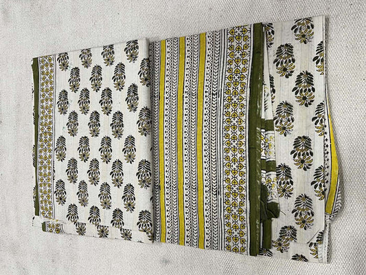 Unstitched Cotton Suit Set