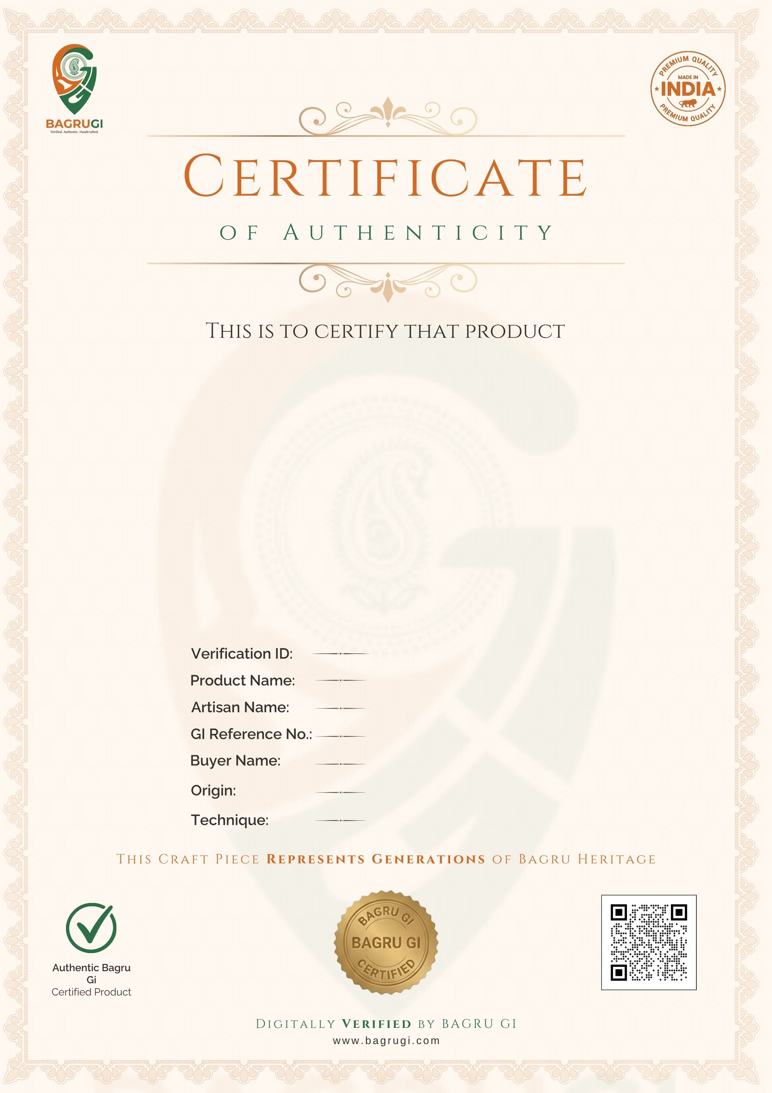 Certificate background